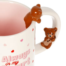 Afbeelding in Gallery-weergave laden, Legami Valentijn - Stoneware Cup - Too Cute to Handle Teddybear

