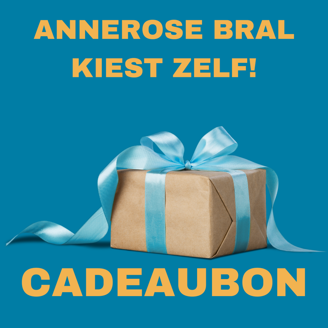 Annerose Bral 💜 Japsnoet Cadeaubon - bedrag naar eigen keuze