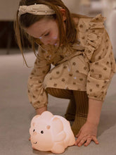 Afbeelding in Gallery-weergave laden, Atelier Piere Junior - Juliette dino LED nachtlampje - Fuzzy roze
