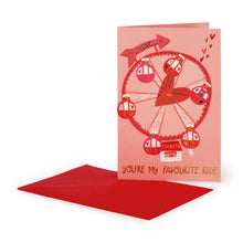 Afbeelding in Gallery-weergave laden, Legami Valentijn - Greeting card - Love Wheel wenskaart
