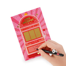 Afbeelding in Gallery-weergave laden, Legami Valentijn - Scratch off to reveal card - wenskaart Love Jackpot
