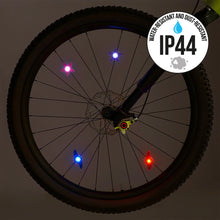 Afbeelding in Gallery-weergave laden, Legami Set van 2 LED-lampjes voor fietsspaken - Space - Ride &amp; Shine
