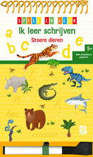 Afbeelding in Gallery-weergave laden, Ballon - Ik leer schrijven - Stoere dieren 5+
