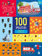 Afbeelding in Gallery-weergave laden, Ballon Uitgeverij - 100 spelletjes: Politie en brandweer 6+
