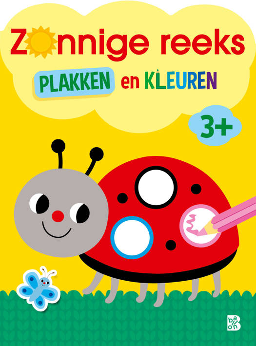 Ballon Uitgeverij - Zonnige reeks, Plakken en kleuren - 3+