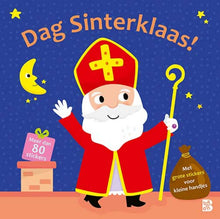 Afbeelding in Gallery-weergave laden, Ballon boekje - Dag Sinterklaas! - stickerboek met grote stickers voor kleine handjes
