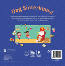 Afbeelding in Gallery-weergave laden, Ballon boekje - Dag Sinterklaas! - stickerboek met grote stickers voor kleine handjes
