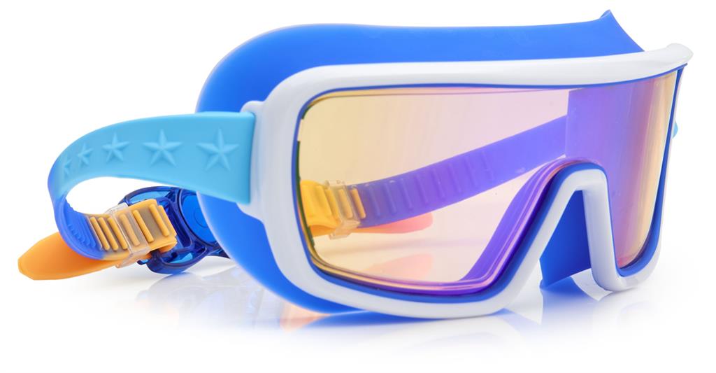 Bling2o zwembril Prismatic Nano Bot Navy blauw