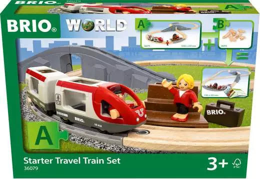 Brio Starter travel train set - 36079