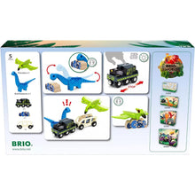 Afbeelding in Gallery-weergave laden, Brio Dinosaurus trein op batterijen - 36096
