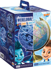 Afbeelding in Gallery-weergave laden, Buki France Wereldbol dag en nacht 8j+ - BU7345NL

