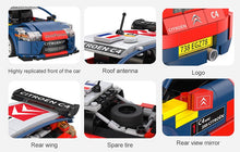 Afbeelding in Gallery-weergave laden, CADA - Cars 1:20 - Smart 2 28,48 0,00 Chassis - 2008 Citroën C4 WRC - 329pcs
