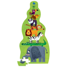 Afbeelding in Gallery-weergave laden, Crocodile Creek - Super Duper Tall Puzzel - Jungle 30 Stuks

