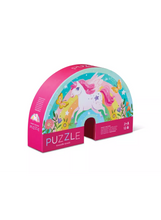 Afbeelding in Gallery-weergave laden, Crocodile Creek mini puzzel 12 stukjes - Sweet unicorn
