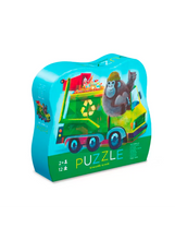 Afbeelding in Gallery-weergave laden, Crocodile Creek vormenpuzzel 12 stukjes - Go Gorilla
