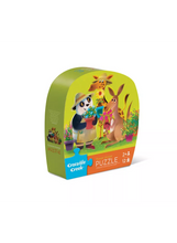 Afbeelding in Gallery-weergave laden, Crocodile Creek mini puzzel 12 stukjes - Flower Power

