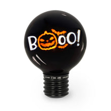 Afbeelding in Gallery-weergave laden, Legami Halloween - Decorative Lightbulb-Shaped Table Lamp - Pumpkin Booo - Bulb Fiction XL
