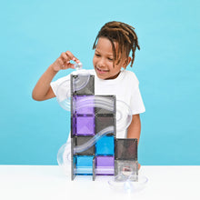 Afbeelding in Gallery-weergave laden, CONNETIX Magnetic Tiles Ball Run Galaxy Pack, 61 Pieces
