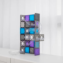 Afbeelding in Gallery-weergave laden, CONNETIX Magnetic Tiles Ball Run Galaxy Pack, 61 Pieces
