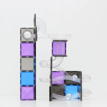 Afbeelding in Gallery-weergave laden, CONNETIX Magnetic Tiles Ball Run Galaxy Pack, 61 Pieces
