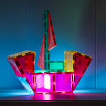 Afbeelding in Gallery-weergave laden, CONNETIX Magnetic Tiles Light Up Rocket Pack, 30 Pieces
