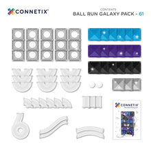 Afbeelding in Gallery-weergave laden, CONNETIX Magnetic Tiles Ball Run Galaxy Pack, 61 Pieces
