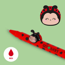 Afbeelding in Gallery-weergave laden, Legami Gelpen Lovely Friends Ladybug 0.5 mm - Rode Inkt - Secret 2026
