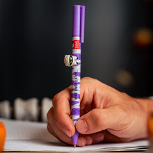 Afbeelding in Gallery-weergave laden, Legami Halloween - Set of 2 Gel Pens with Decorative Animal Charm - Lovely Friends - Spooky Party
