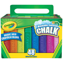 Afbeelding in Gallery-weergave laden, Aske Schillemans 🩷 Crayola afwasbaar stoepkrijt - set 48 stuks
