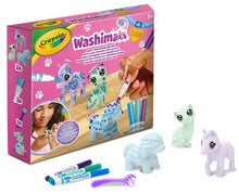 Afbeelding in Gallery-weergave laden, Crayola Washimals Scribble Scrubbie - pastel huisdieren set 3 stuks
