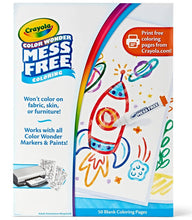 Afbeelding in Gallery-weergave laden, Crayola Color Wonder navul bladeren - set 50 stuks

