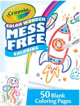 Afbeelding in Gallery-weergave laden, Crayola Color Wonder navul bladeren - set 50 stuks
