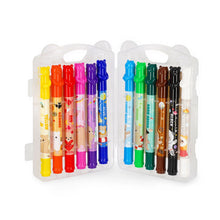 Afbeelding in Gallery-weergave laden, Legami Teddy Friends - set van 12 twist up waskrijtjes
