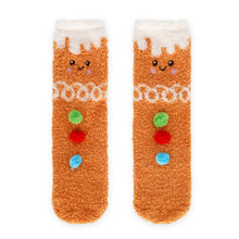 Afbeelding in Gallery-weergave laden, Legami It's a match Christmas socks - adult - Gingerbread kerstkoekje
