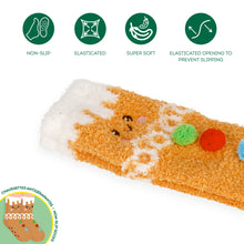Afbeelding in Gallery-weergave laden, Legami It's a match Christmas socks - adult - Gingerbread kerstkoekje
