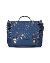 Afbeelding in Gallery-weergave laden, Caramel &amp; Cie - Medium boekentas Froufrous Stella blauw - MSA11_4340
