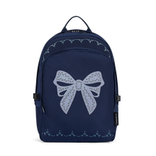Afbeelding in Gallery-weergave laden, Caramel et Cie Large rugzak Miss Blue - LBP10_6904
