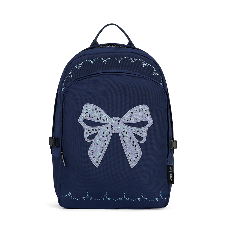 Caramel et Cie Large rugzak Miss Blue - LBP10_6904
