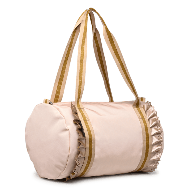 Caramel et Cie weekentas Frous Frous franjes Glitter Rose - WB09_4326