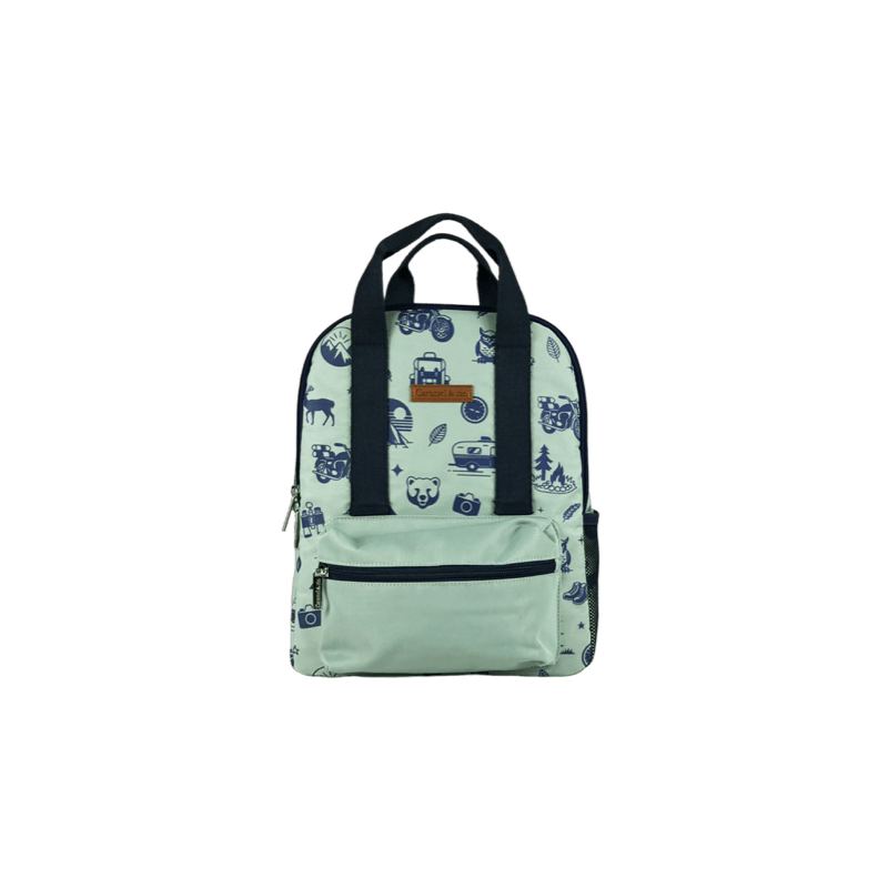 Caramel et cie kleuter rugzak Green Wild Trip - SBP10_6813