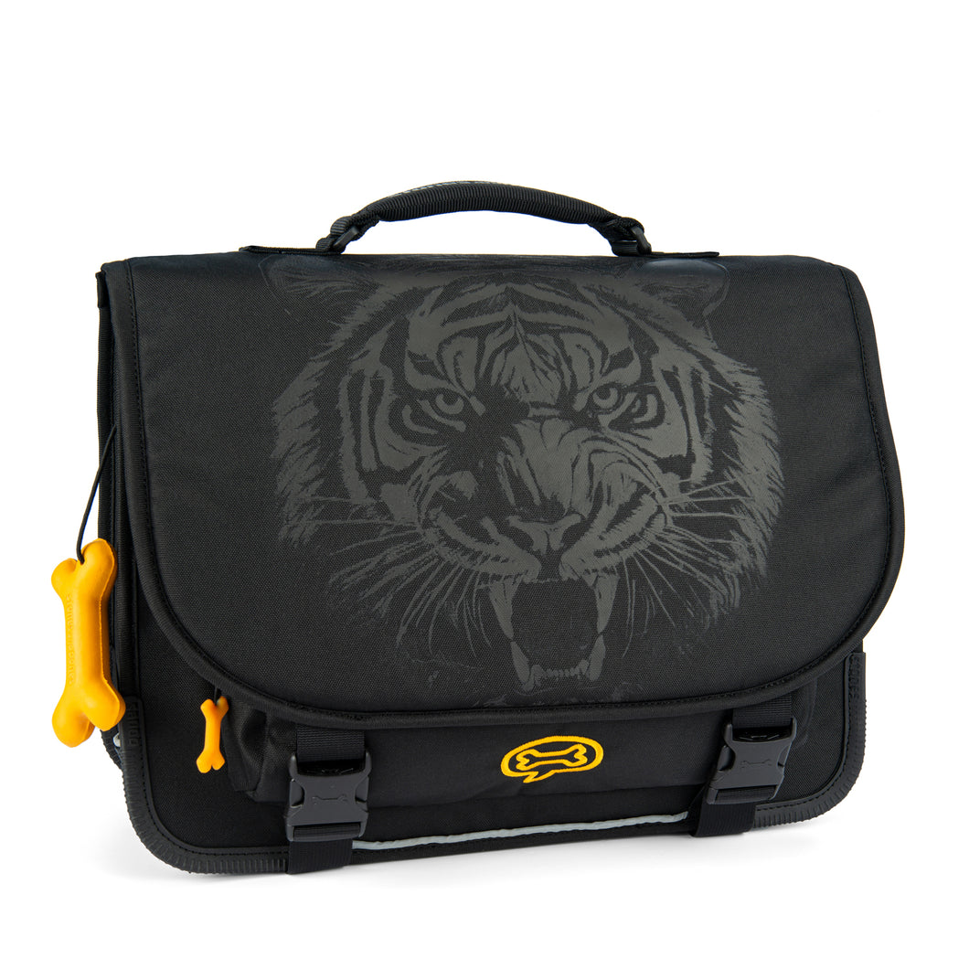 Stones And Bones 19305 - Boekentas Cedar PL Fierce Tiger Black
