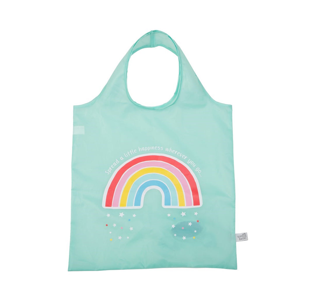 Sass & Belle Chasing Rainbows opvouwbare shopper tas