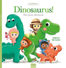 Afbeelding in Gallery-weergave laden, Clavis boek - Dinosaurus!Het grote dinoboek - Frederico Van Lunter
