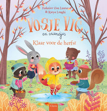 Afbeelding in Gallery-weergave laden, Clavis boek - Klaar voor de herfst ,Vosje Vic en vriendjes - Federico van Lunter &amp;  Katya Longhi
