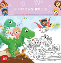 Afbeelding in Gallery-weergave laden, Clavis kleurposter - Beestenboel. Dinosaurus
