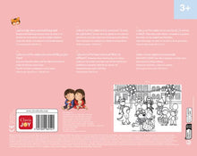 Afbeelding in Gallery-weergave laden, Clavis kleurposter - Luuk en Lotje. Het is Carnaval! Doe je mee?
