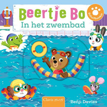 Afbeelding in Gallery-weergave laden, Clavis schuifboekje - Beertje Bo, In het zwembad - Benji Davies
