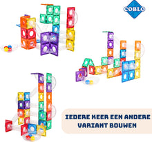 Afbeelding in Gallery-weergave laden, Coblo Marble Run Classic 100 stuks - knikkerbaan ballenbaan
