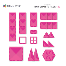 Afbeelding in Gallery-weergave laden, Connetix - Charity Pack Pink 20 stuks
