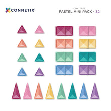 Afbeelding in Gallery-weergave laden, Connetix - Pastel Mini Pack 32 stuks
